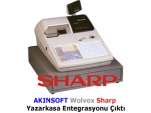 Aknsoft Wolvox Sharp Yazarkasa Entegrasyonu