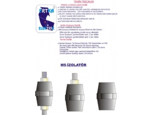 M5, M6, M8, M10 misket izolatrler