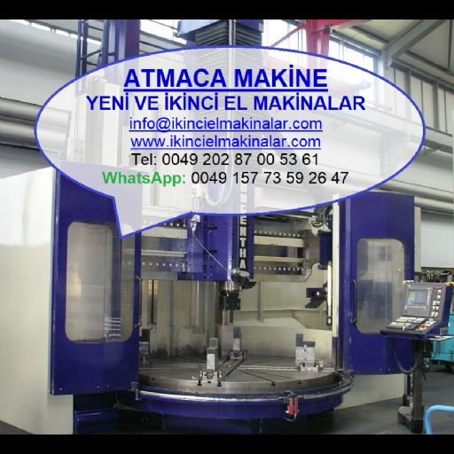 Atmaca Makine - Yeni ve İkinci El Sanayi Makinaları firma resmi